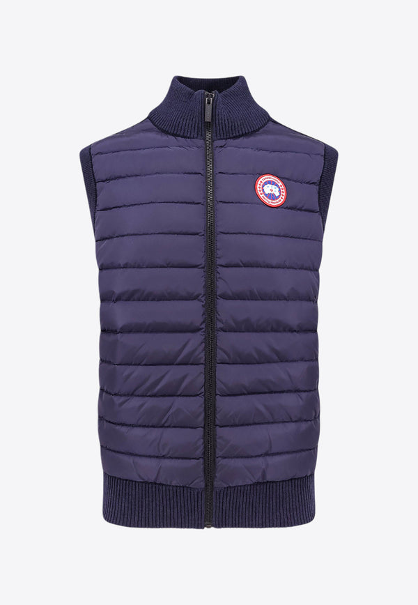 Canada Goose HyBridge Knit Vest with Padded Insert Blue CG6829M_67