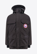 Canada Goose Logo Patch Padded Jacket Black CG2051M51_61