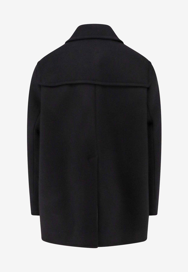 Gucci Batavia Double-Breasted Wool Coat Black 806858Z7AB2_1000