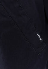 Balenciaga Zip-Up Hooded Jacket Blue 808823TBP01_4063