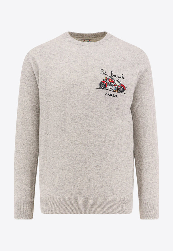 Heron Crewneck Sweater MC2 Saint Barth HER000502860G_15