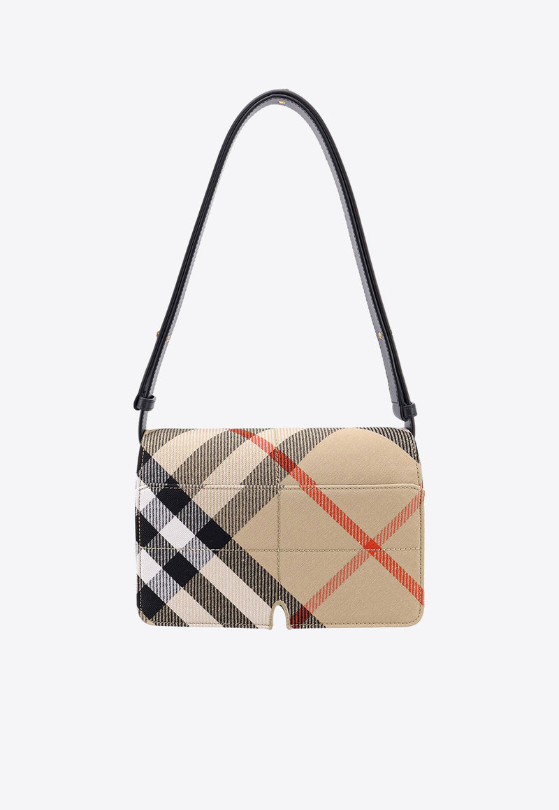 Burberry Snip Vintage Check Shoulder Bag Beige 8097379_B9368