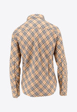 Burberry Vintage Check Long-Sleeved Shirt Beige 8098252_B9368