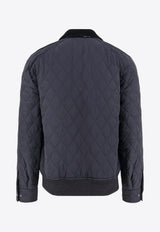 Burberry Quilted Nylon Zip-Up Jacket  Black 8096914_A1189