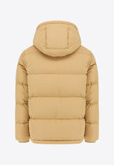 Burberry Puffer Jacket with Detachable Sleeves Beige 8097944_C1544