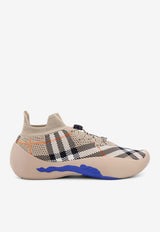 Burberry Neptune Knit Low-Top Sneakers Beige 8099320_B9368