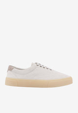 Brunello Cucinelli Low-Top Suede Sneakers White MPUSISP310_CAL87