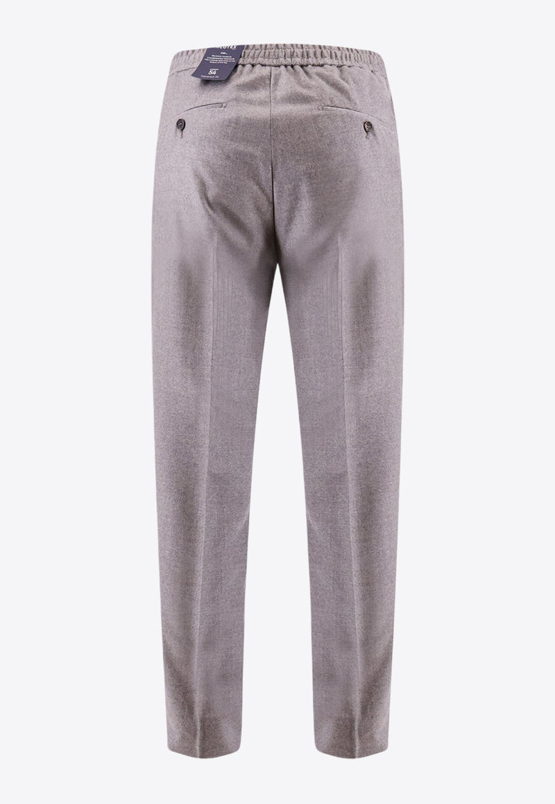 Incotex Straight-Leg Tailored Pants Gray 1T00781645B_910