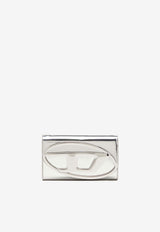 Diesel Mirror-Effect Leather Clutch  Silver X09809PS202_H0535