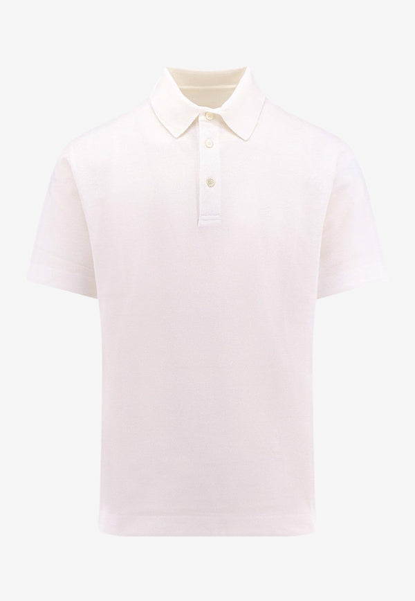 Givenchy 4G Embroidered Polo T-shirt White BM71KR3YCD_100