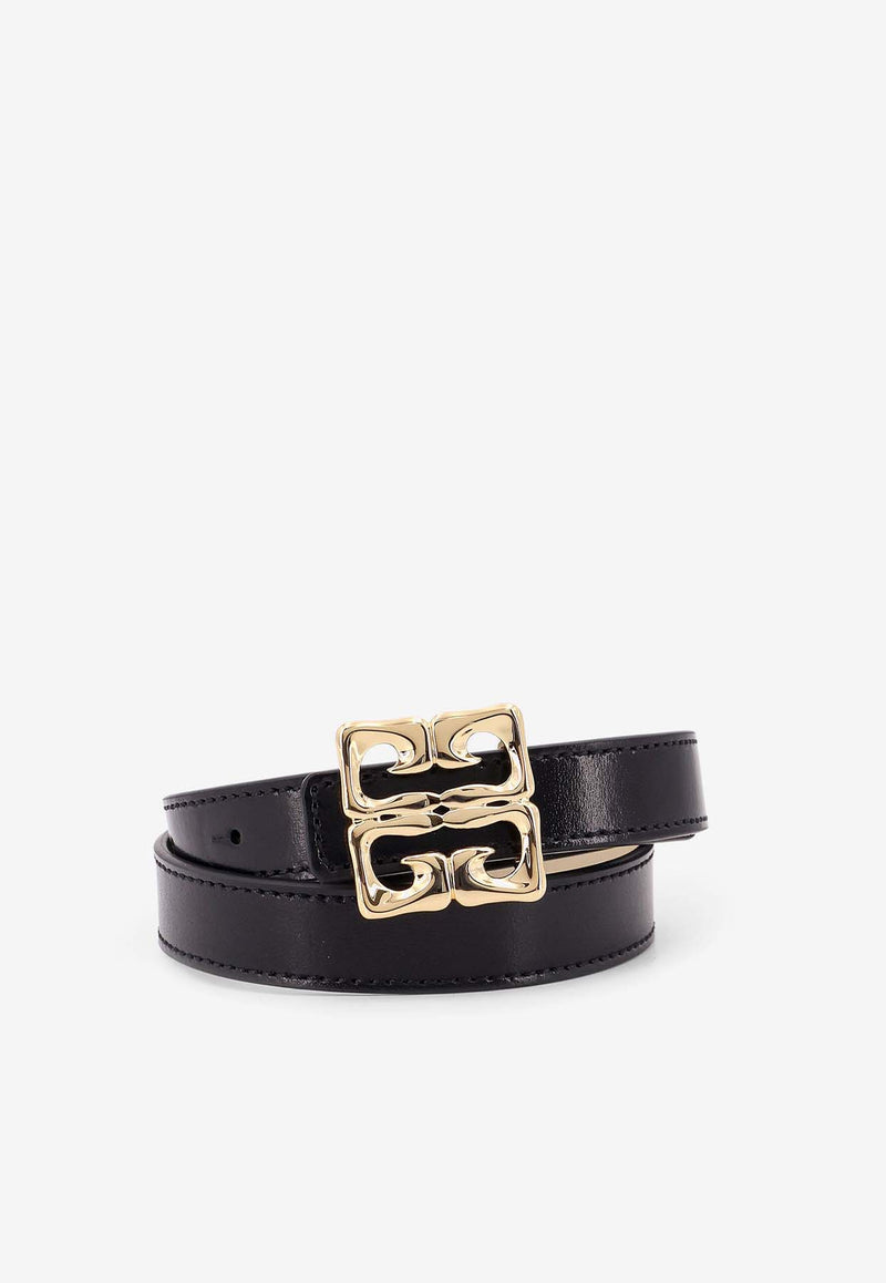 Givenchy 4G Reversible Leather Belt Black BB4087B27S_007