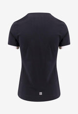 Givenchy Archetype Slim Logo T-shirt Black BW70BF3YAC_004