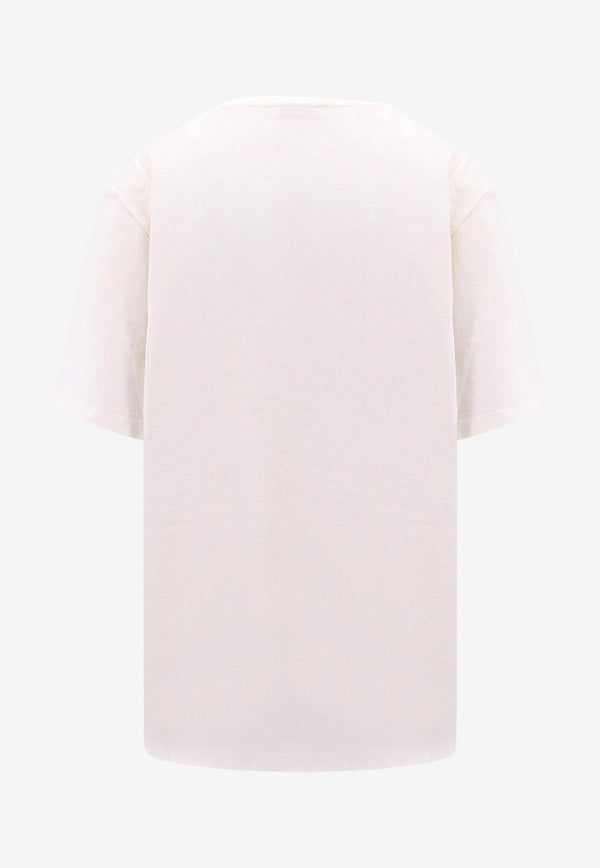 Chloé Maxi Logo T-shirt White 25SJH20191_101