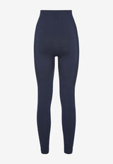 Fendi FF Technical Pattern Leggings Blue FAB379AQC9_F1QYN