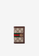 Gucci Ophidia Monogram Cardholder Brown 73494396IWT_8745