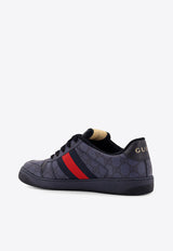 Gucci Screener Monogram Low-Top Sneakers Blue 763525FACMI_8443