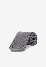 Tom Ford All-Over Pattern Silk Tie Black STE001S0075_ZLB99