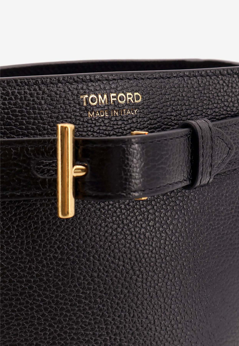 Tom Ford Mini Audrey Leather Bucket BagBlack S0481LCL429X_1N001