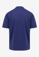 Brunello Cucinelli Short-Sleeved Layered T-shirt Purple M0B137427_CMD03