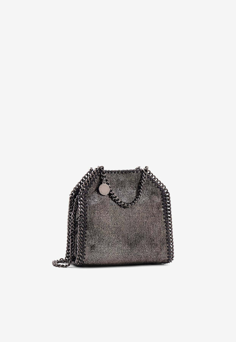 Stella McCartney Tiny Falabella Shaggy Shoulder Bag Gray 391698WP0489_1111