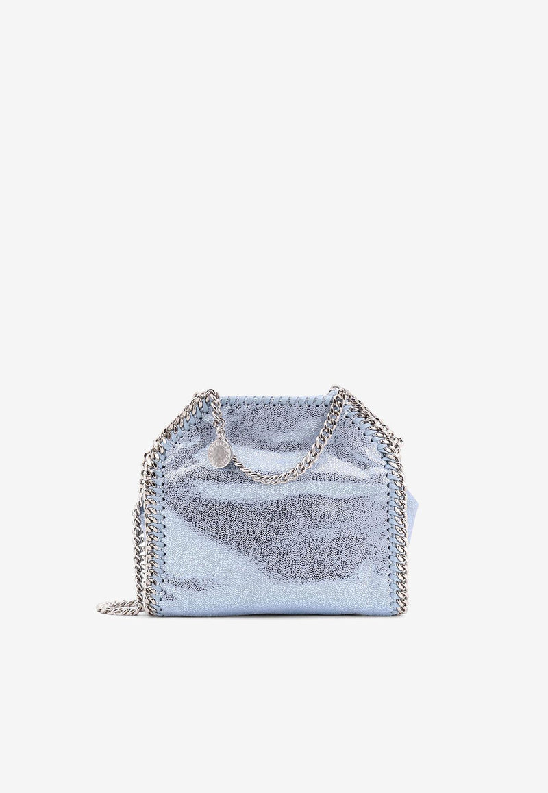 Stella McCartney Tiny Falabella Pearl Tote Bag Blue 391698WP0301_4200