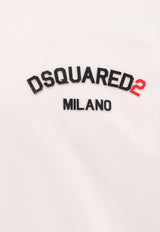 Dsquared2 Embossed Logo Crewneck T-shirt White S74GD1400D20020_100