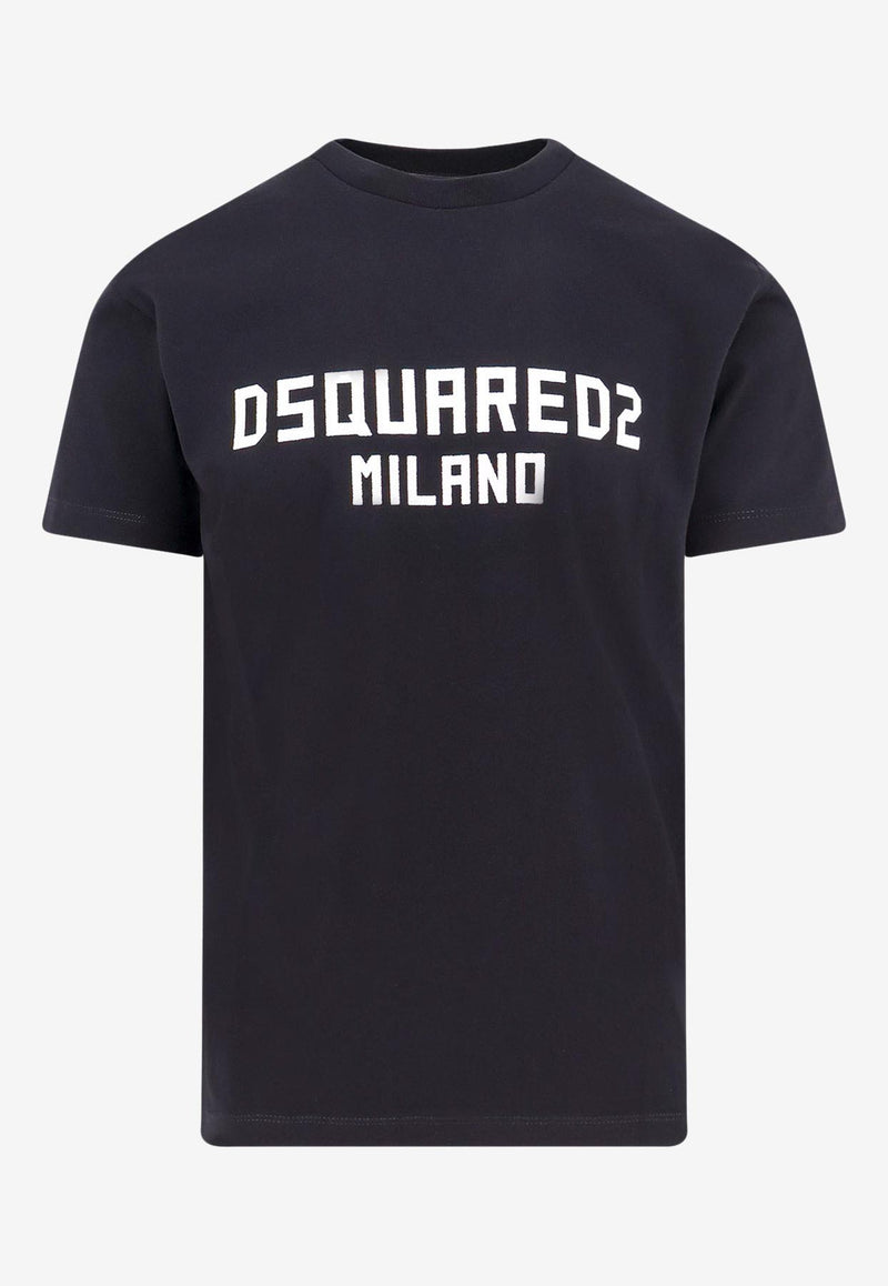 Dsquared2 Logo Milano T-shirt Black S74GD1418D20020_962X