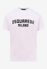 Dsquared2 Logo Milano T-shirt White S74GD1418D20020_961