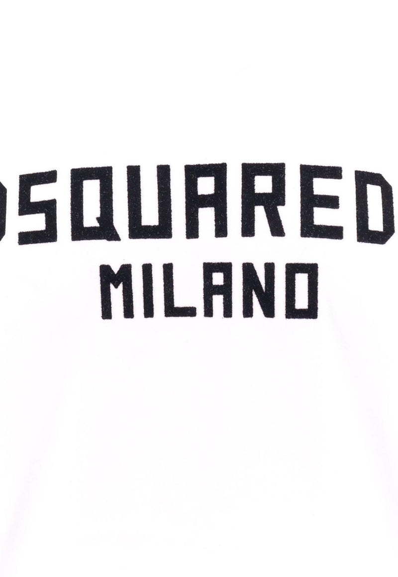 Dsquared2 Logo Milano T-shirt White S74GD1418D20020_961