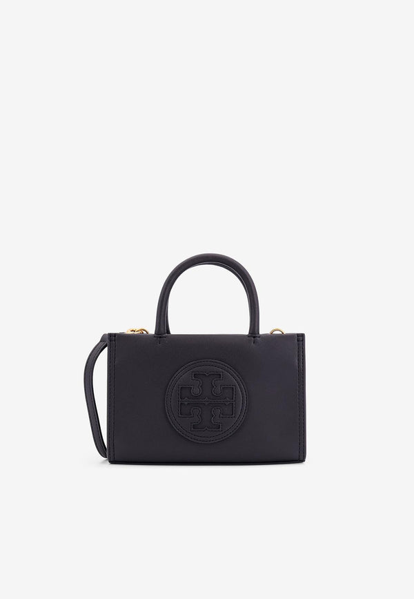 Tory Burch Mini Ella Leather Tote Bag Black 145613_001