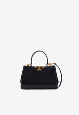 Tory Burch Mini Eleanor Leather Shoulder Bag Black 154816_001