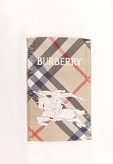 Burberry EKD Check Patch T-shirt White 8104886_B7078