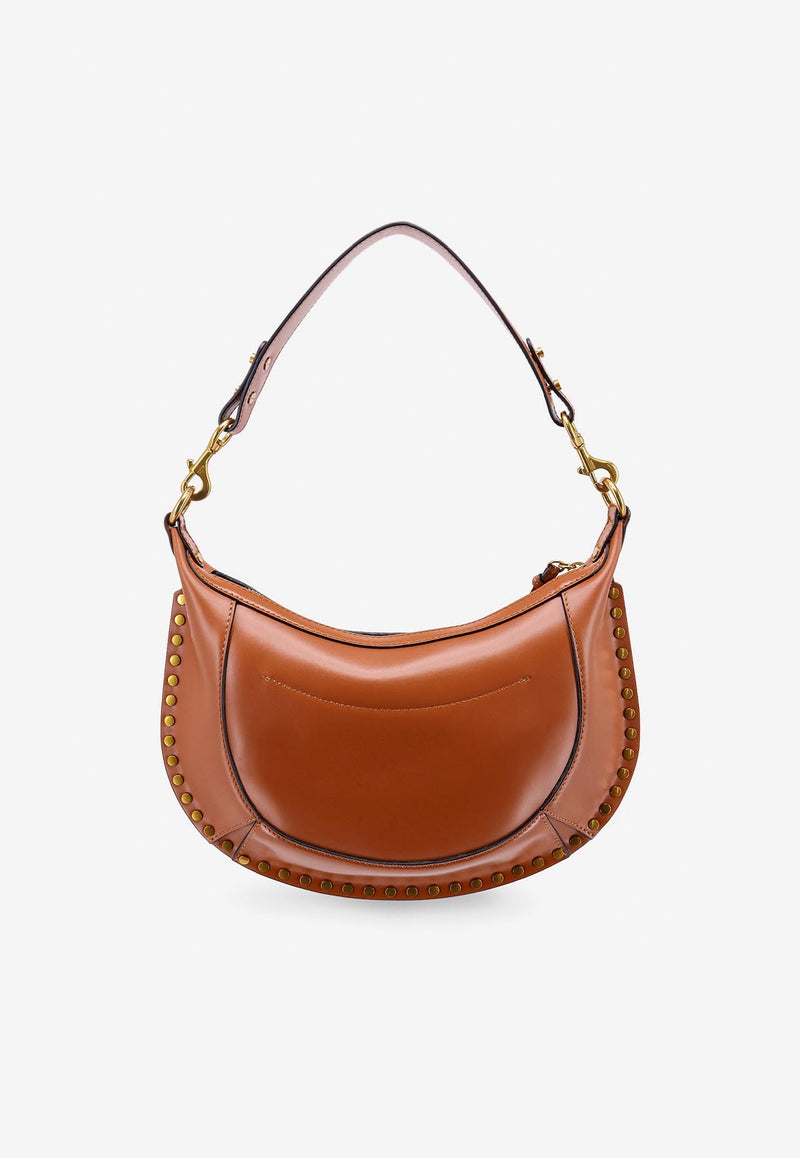 Isabel Marant Naoko Leather Shoulder Bag Brown PP0001FAA1C01M_50CO