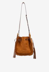 Isabel Marant Silao Suede Crossbody Bag Brown PP0306FBC1C12M_50CO