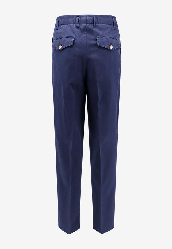 Brunello Cucinelli Straight-Leg Tailored Pants Blue M252DS2450_C2517