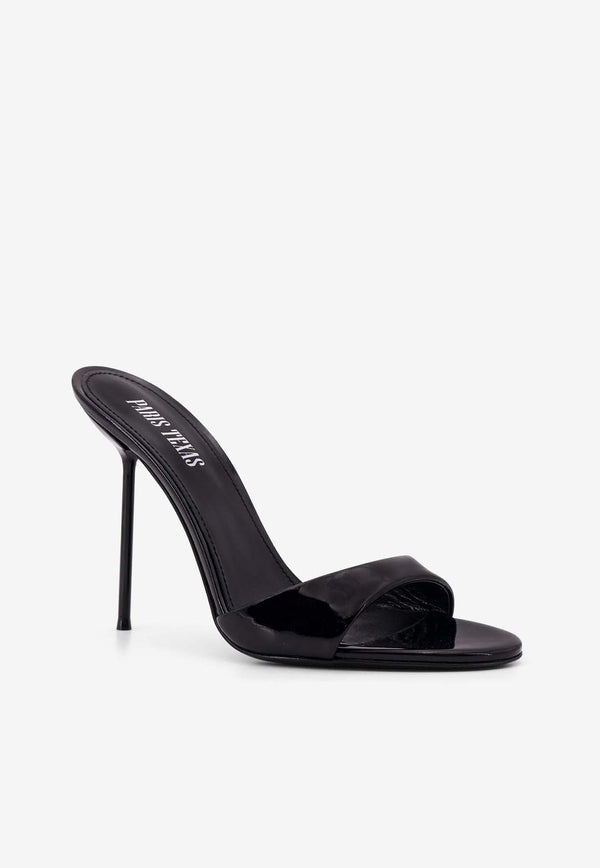 Paris Texas Lidia 105 Patent Leather Sandals Black PX836XVN01_BLACK