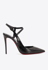 Christian Louboutin Jenlove 100 Calf Leather Pumps Black 1250118_B439