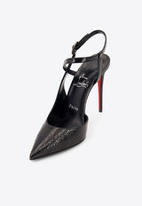 Christian Louboutin Jenlove 100 Calf Leather Pumps Black 1250118_B439