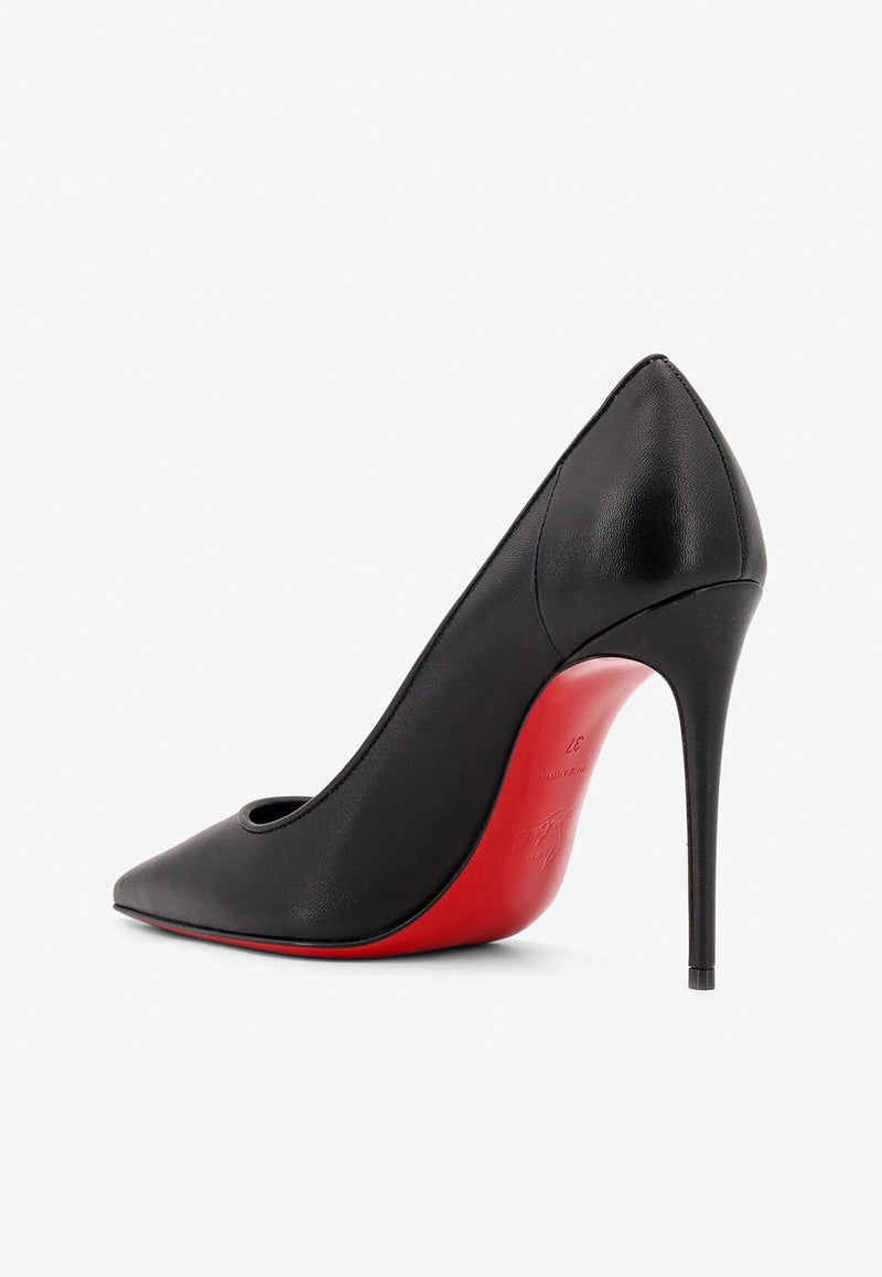 Christian Louboutin Sporty Kate 100 Leather Pumps Black 1250032_B439