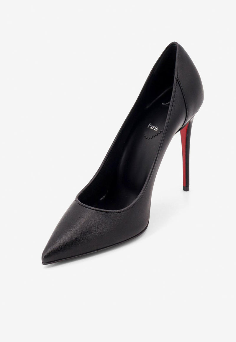 Christian Louboutin Sporty Kate 100 Leather Pumps Black 1250032_B439