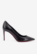 Christian Louboutin Kate 85 Leather Pumps Black 1250269_B439