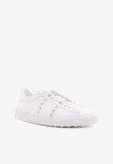 Valentino Rockstud Untitled Leather Sneakers White 6Y2S0931BHS_0BO