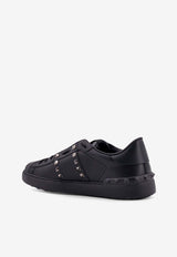 Valentino Rockstud Untitled Leather Sneakers Black 6Y2S0931BXE_0NO