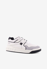 Valentino One Stud Leather Low-Top Sneakers White 6Y2S0E71NWN_0N2