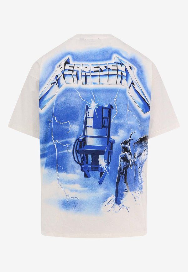 Represent X Metallica Ride The Lightning T-shirt White MLM4382_072