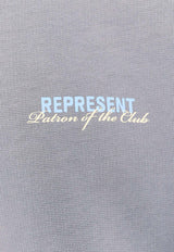 Represent Patron of The Club Logo Sweatshirt Gray MLM4272_046