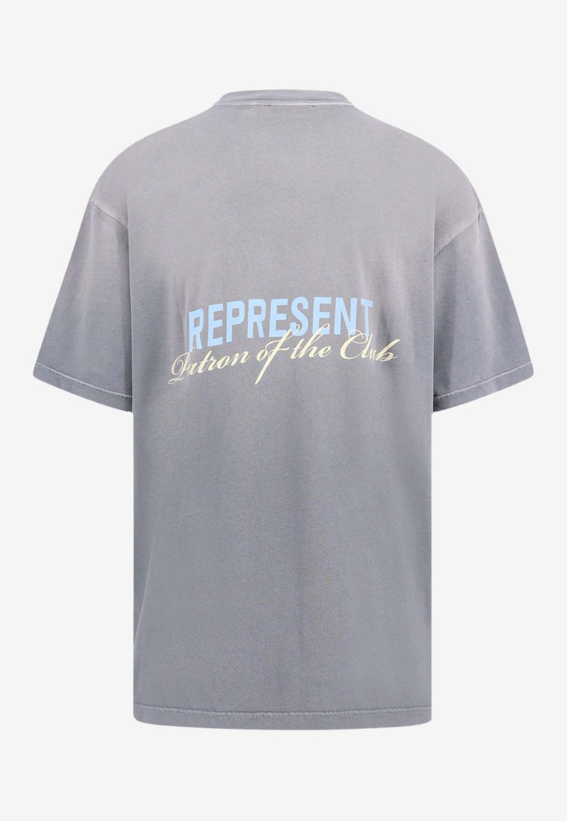 Represent Patron of The Club Logo T-shirt Gray MLM4274_046