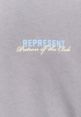 Represent Patron of The Club Logo T-shirt Gray MLM4274_046