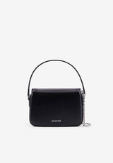 Self-Portrait Mini Crystal Bow Shoulder Bag Black PF24309SB_BLACK