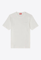 Diesel Oval-D Logo T-shirt White A166720AIJU_141